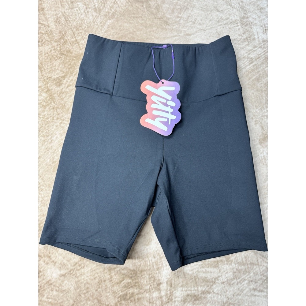 Yitty Ultralift Booty Sculpt Short Womens Small SO2458599 Active Biker Black